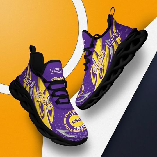 lsu tigers max soul clunky shoes 3 lsu tigers max soul clunky shoes1