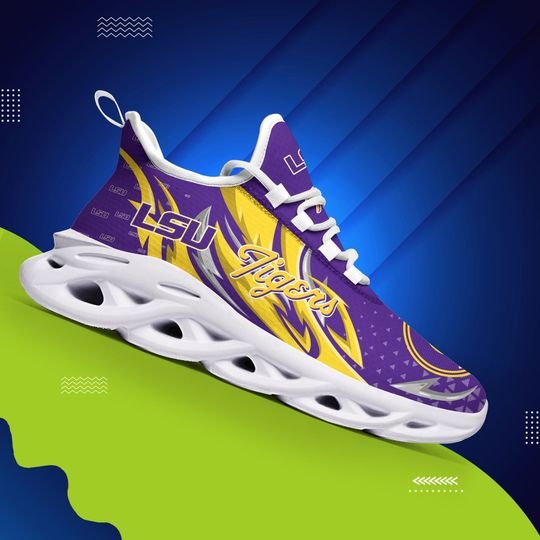 lsu tigers max soul clunky shoes 5 lsu tigers max soul clunky shoes2