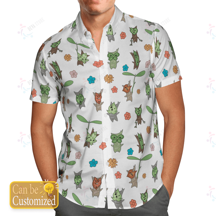 29 Legend of Zelda Korok hawaiian shirt 1