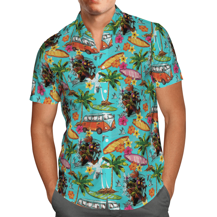 25 Zelda Majora Mask hawaiian shirt 1