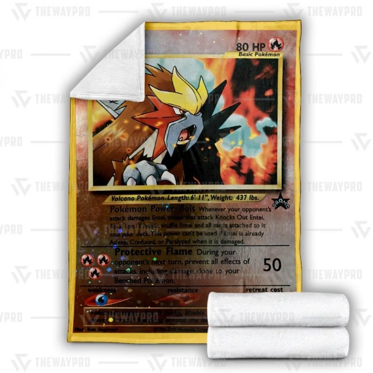 Entei Pokemon blanket 3