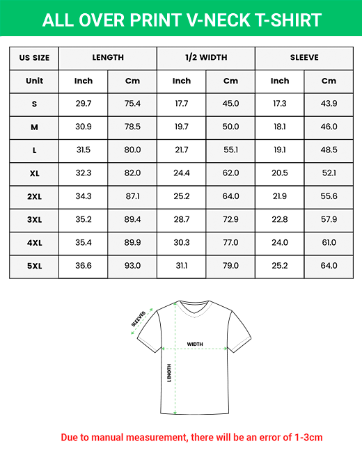 ALL-OVER-OF-PRINT-V-NECK-T-SHIRT ALL OVER OF PRINT V NECK T SHIRT