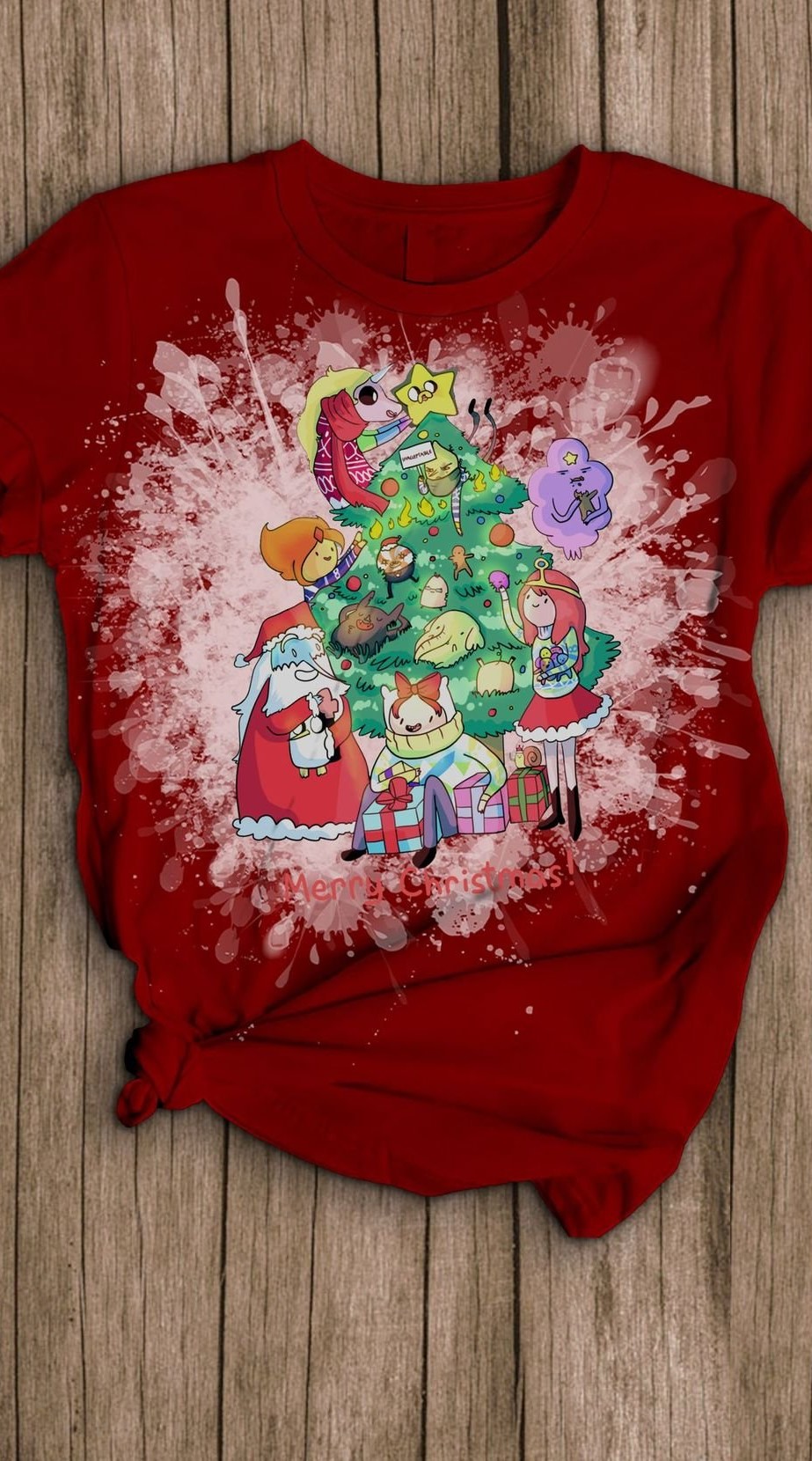 Adventure Time christmas pajamas set 3
