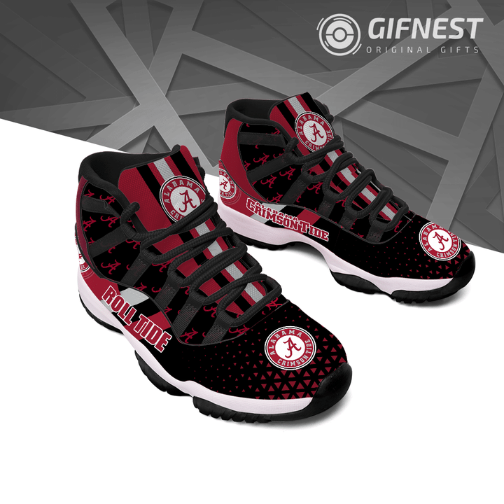 Alabama crimson tide air jordan 11 sneaker shoes2