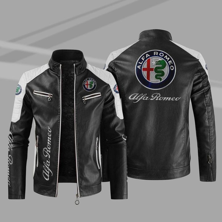 Alfa Romeo Block Leather Jacket