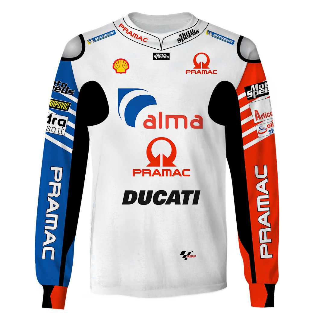 Alma Pramac Ducati Racing 3d shirt, hoodie 3 Alma Pramac Ducati Racing 3d shirt hoodie 2