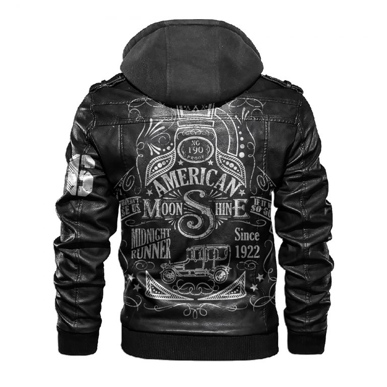 American Midnight Moon Moonshine custom leather jacket 2 American Midnight Moon Moonshine custom leather jacket 2