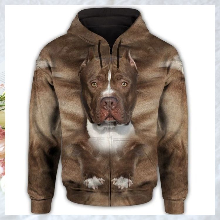 TOP 15 HOT ITEMS SOLD OUT QUICKLY ON KYBERSHOP 12 American Pitbull Terrier face 3d All Over Print Hoodie 2