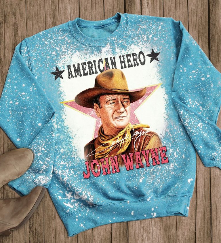 American hero John Wayne pajamas set 3