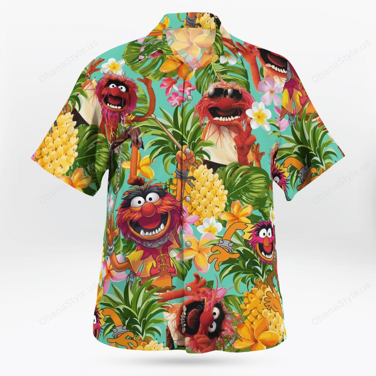 Animal Muppet Tropical Hawaiian shirt 4 Animal Muppet Tropical Hawaiian shirt 1