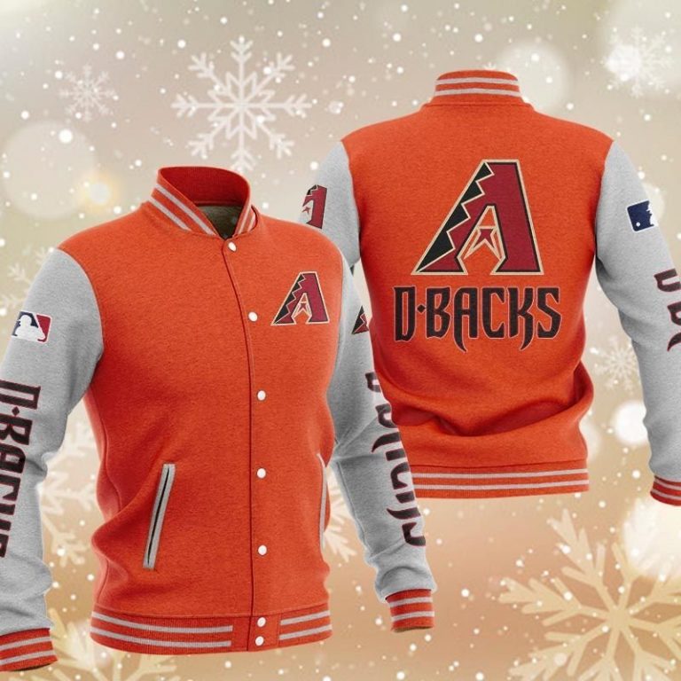 Arizona Diamondbacks Varsity Baseball Jacket3