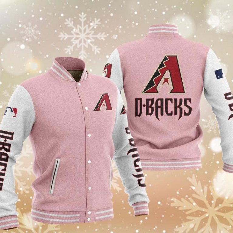 Arizona Diamondbacks Varsity Baseball Jacket4
