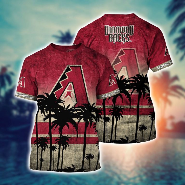 Arizona Diamondbacks hawaiian shirt short 2