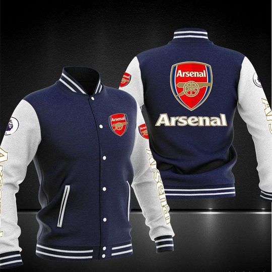 Arsenal F.C Varsity Baseball Jacket1
