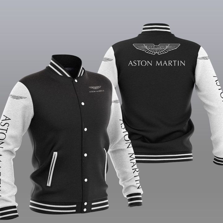 HOT - Aston Martin Color Varsity Baseball Jacket 6 Aston Martin Color Varsity Baseball Jacket