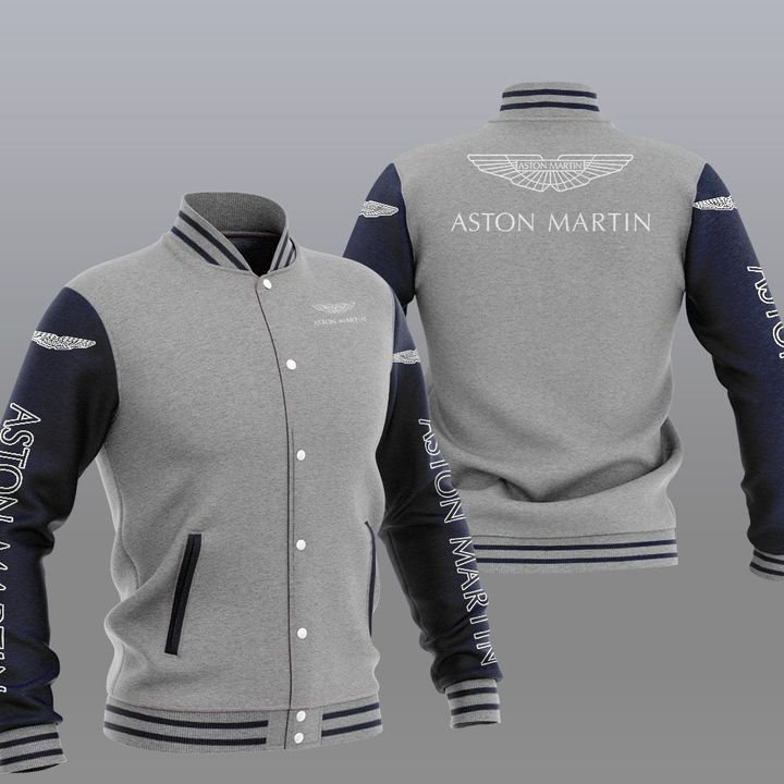 HOT - Aston Martin Color Varsity Baseball Jacket 5 Aston Martin Color Varsity Baseball Jacket1