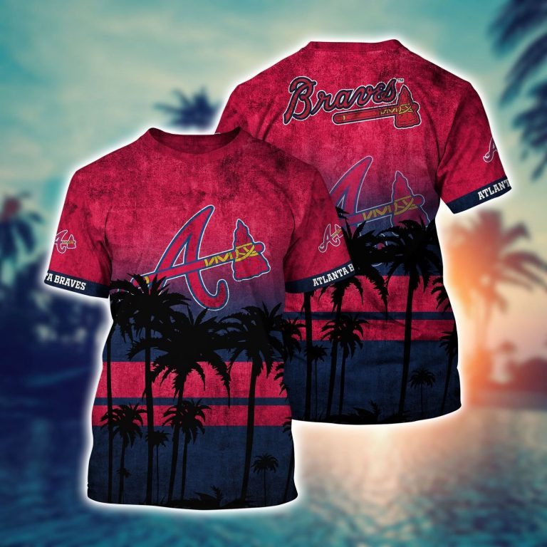Atlanta Braves hawaiian shirt short 3