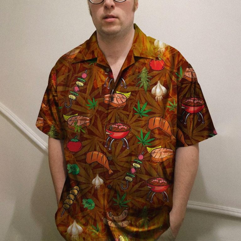 BBQ Id Smoke That chicken pig beef Hawaiian shirt