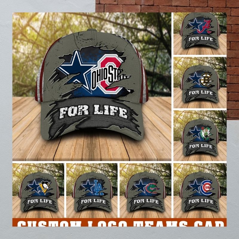 BEST for life Dallas Cowboys and Custom logo Sport teams cap 3 BEST for life Dallas Cowboys and Custom logo Sport teams cap 3