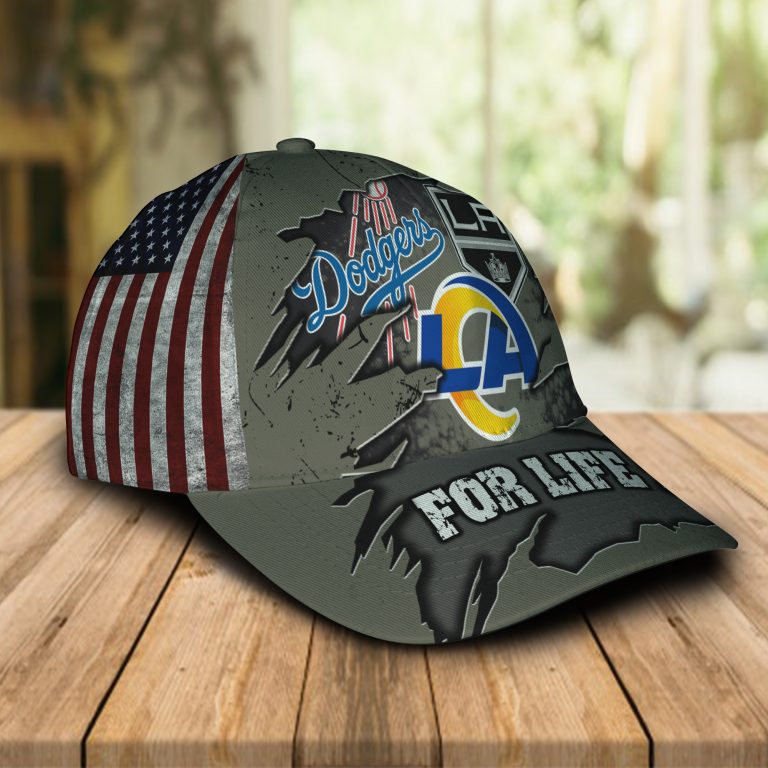 BEST for life Los Angeles Dodgers Los Angeles Kings Los Angeles Rams Cap 4
