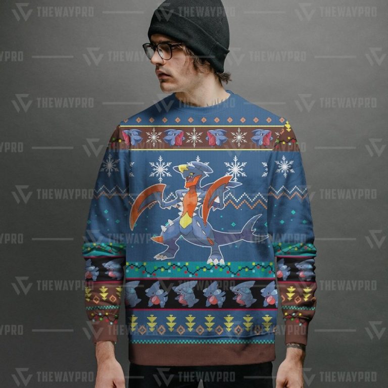 Pokemon Garchomp sweater sweatshirt 1
