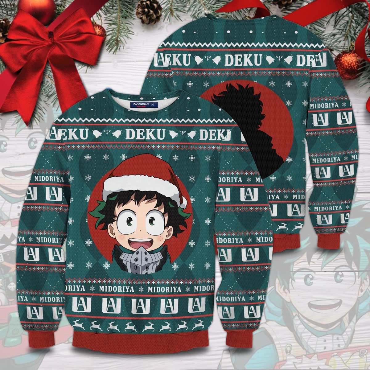 Baby Midoriya Izuku Christmas sweater, sweatshirt 14 Baby Midoriya Izuku Christmas sweater sweatshirt 1