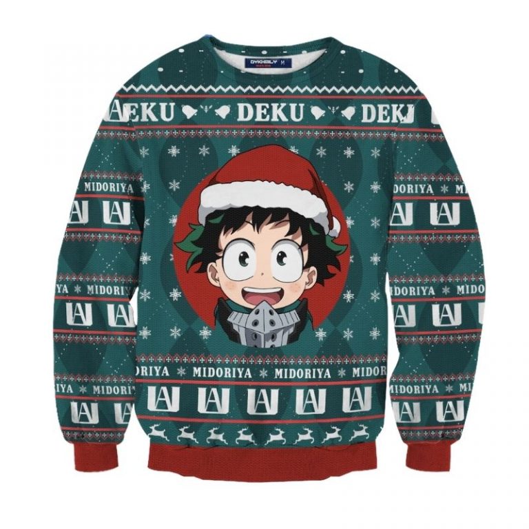 Baby Midoriya Izuku Christmas sweater sweatshirt 4