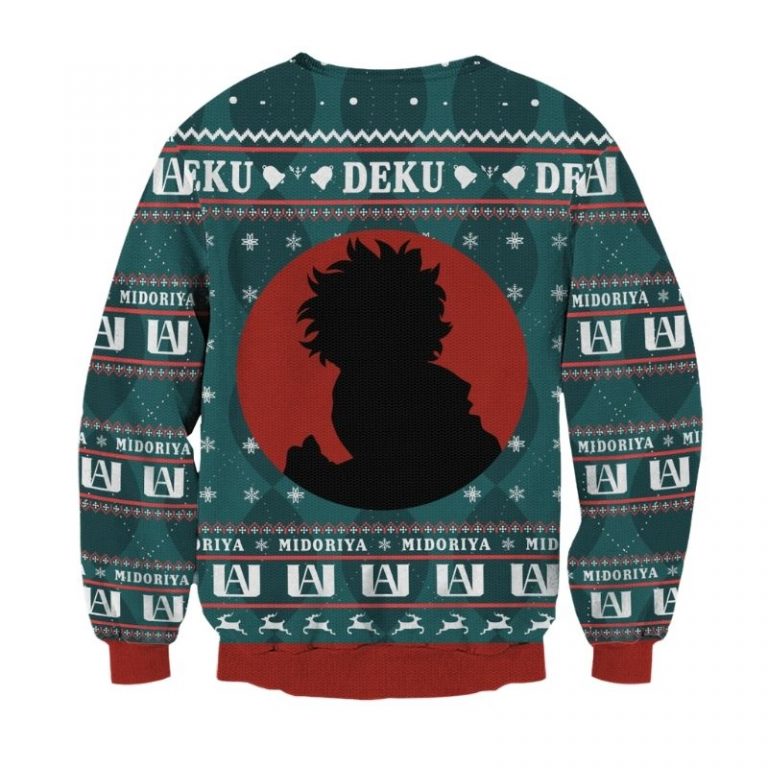 Baby Midoriya Izuku Christmas sweater sweatshirt 5