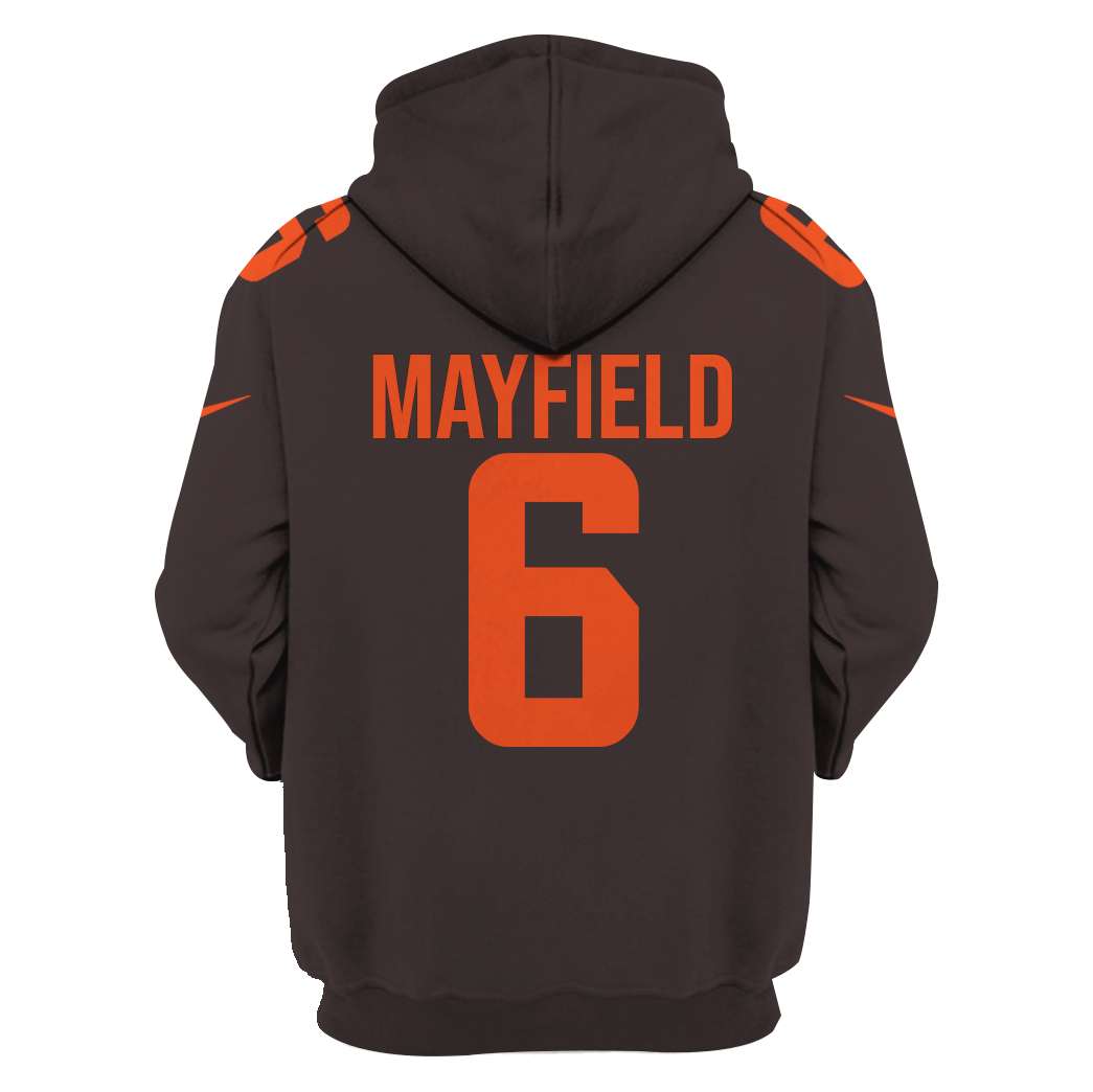 Baker Mayfield 6 3d over printed shirt, hoodie 2 Baker Mayfield 6 3d over printed shirt hoodie 1