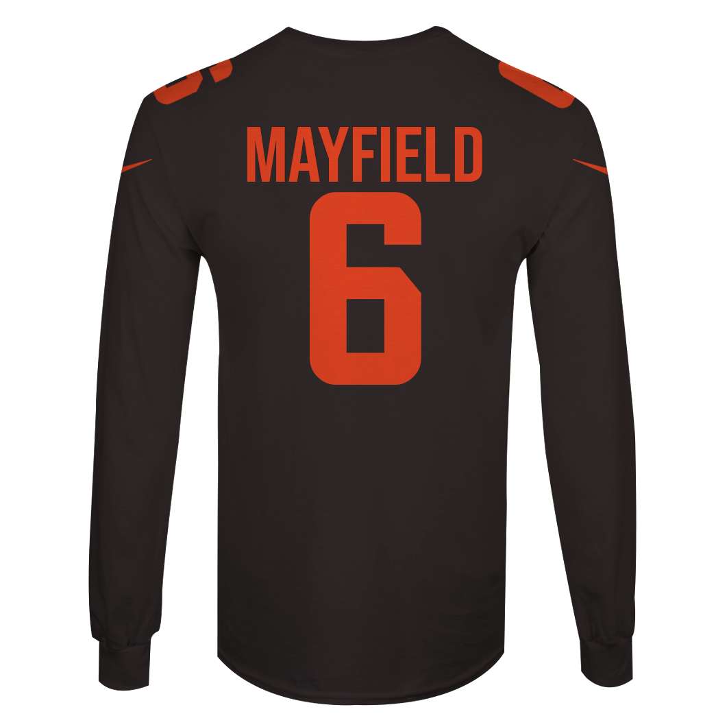 Baker Mayfield 6 3d over printed shirt, hoodie 4 Baker Mayfield 6 3d over printed shirt hoodie 3