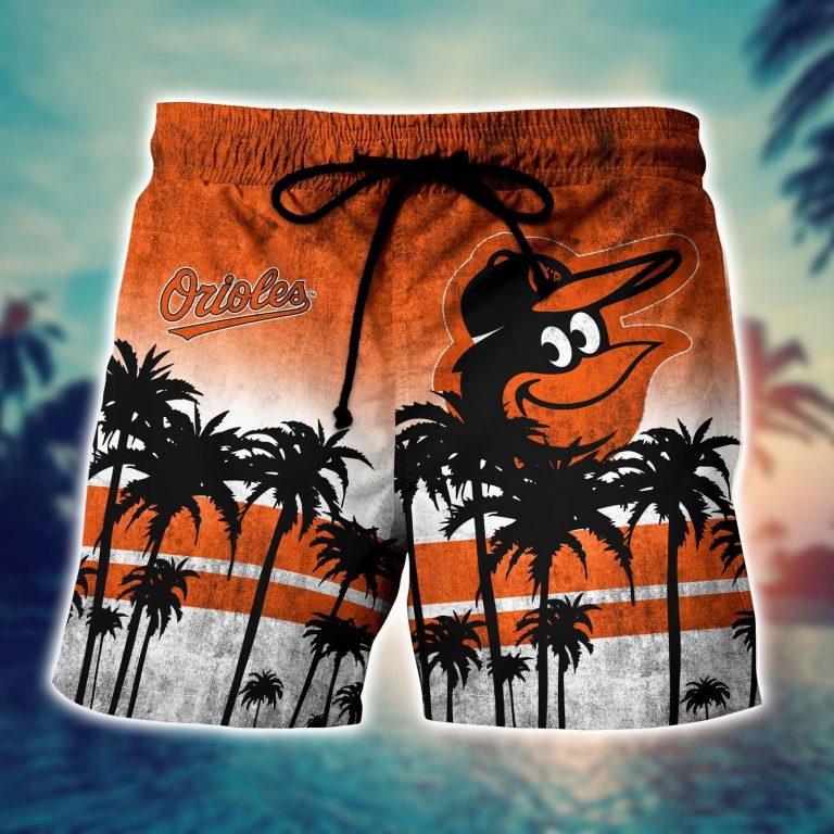 Baltimore Orioles Tropical Hawaiian Shirt (1) Baltimore Orioles tropical hawaiian shirt 1