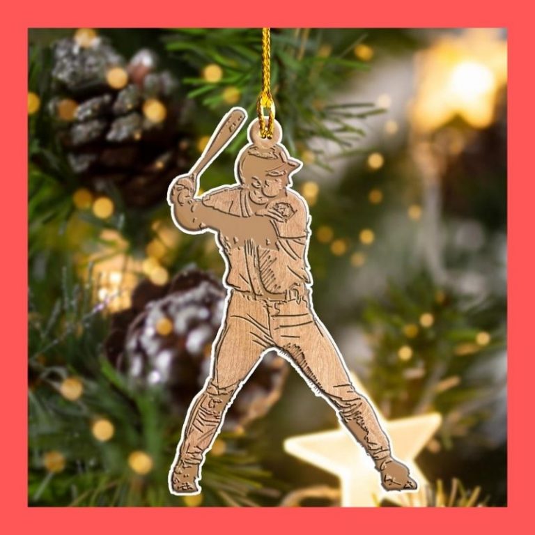 Baseball Shape Ornament 3