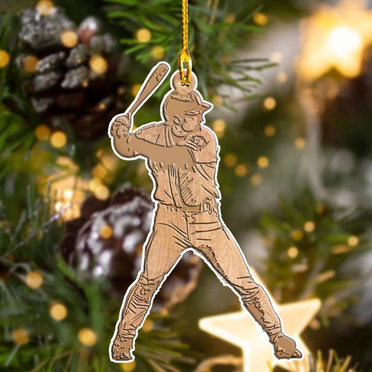 Baseball Shape Ornament