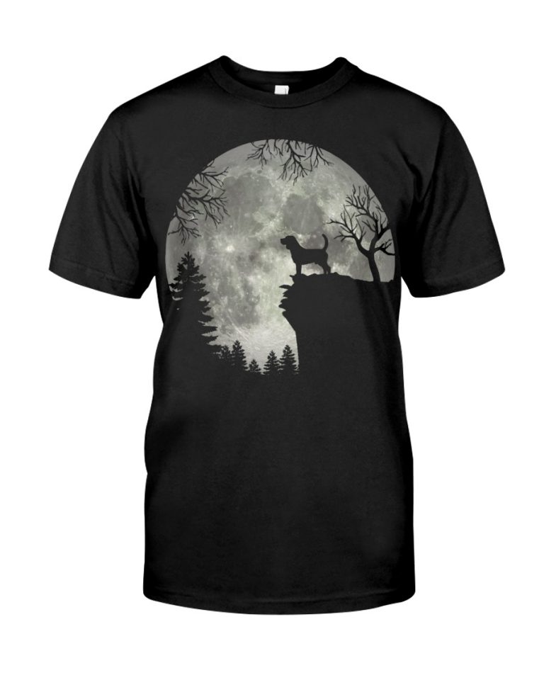 Beagle And Moon Halloween shirt hoodie 1