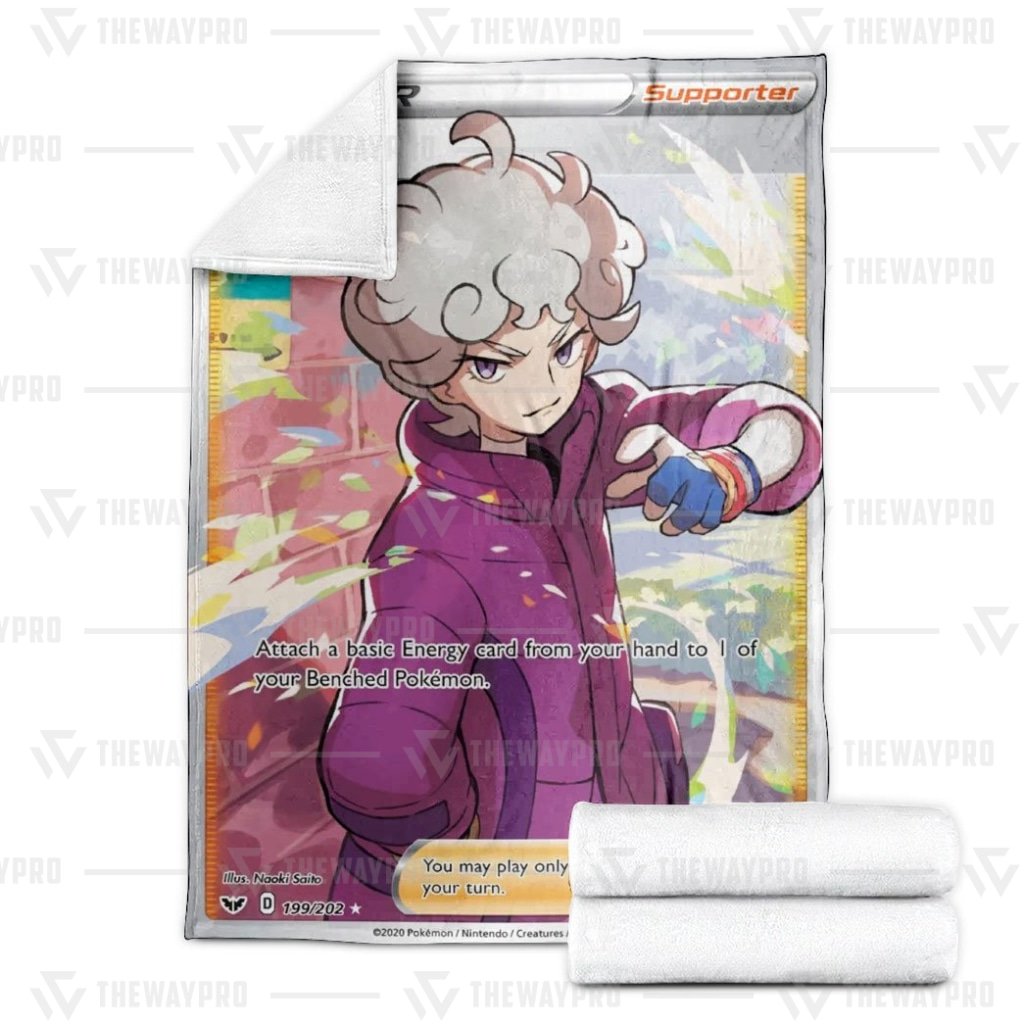 Bede Sword and Shield Pokemon blanket 2