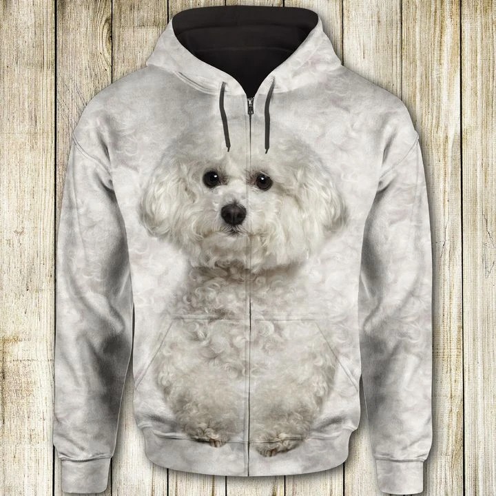 Bichon Frise 3d All Over Print Hoodie 1