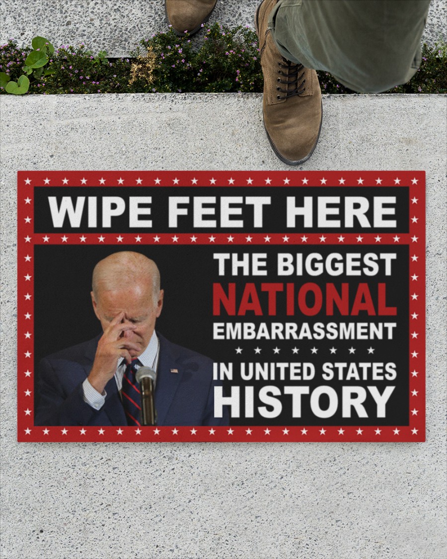 Biden Wipe feet here the biggest national embarrassment in USA history doormat 8 Biden Wipe feet here the biggest national embarrassment in USA history doormat 1