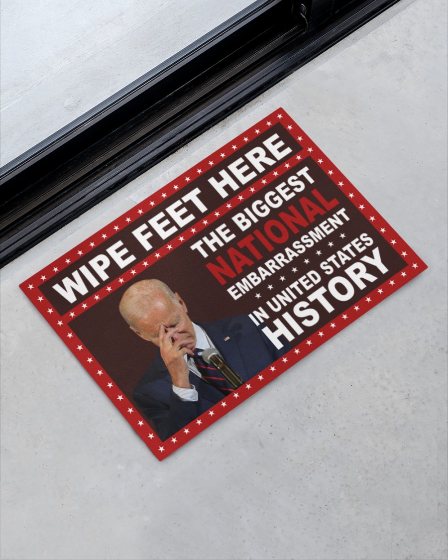 Biden Wipe feet here the biggest national embarrassment in USA history doormat 5 Biden Wipe feet here the biggest national embarrassment in USA history doormat 2.3