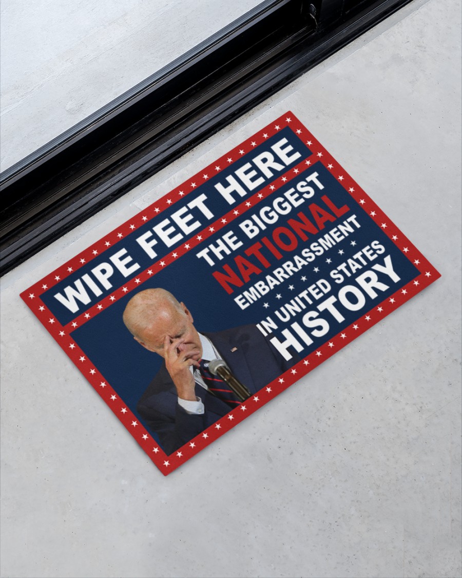 Biden Wipe feet here the biggest national embarrassment in USA history doormat 3 Biden Wipe feet here the biggest national embarrassment in USA history doormat 3.1