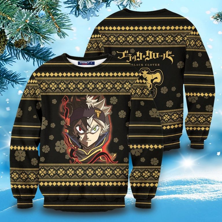 Black Clover Asta sweater sweatshirt 2