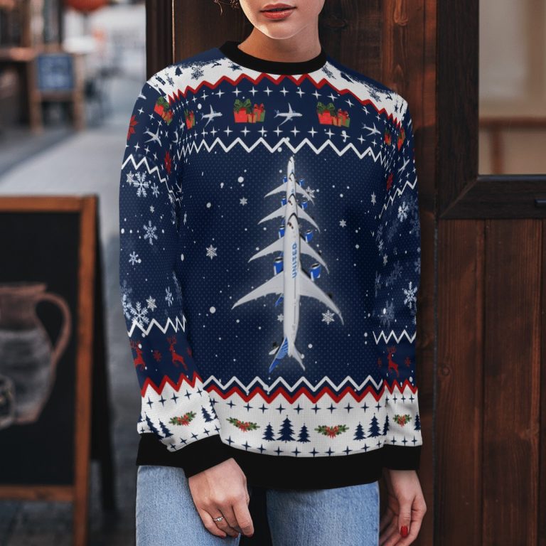 Boeing 787-9 Dreamliner United Airlines sweater, sweatshirt 4 Boeing 787 9 Dreamliner United Airlines sweater sweatshirt 4