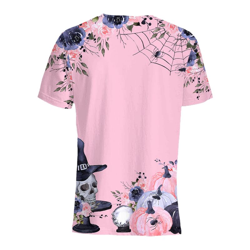 Boo Bees skull pumpkin Breast cancer awareness 3d shirt, hoodie 6 Boo Bees skull pumpkin Breast cancer awareness 3d shirt hoodie 5