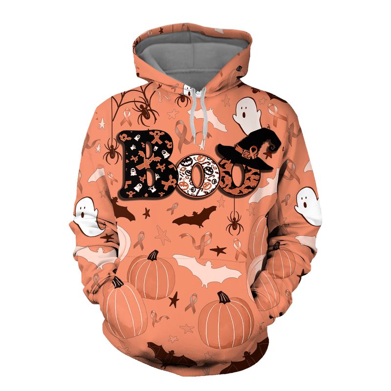 Boo Pumpkin Halloween Endometrial Cancer Awareness 3d shirt, hoodie 17 Boo Pumpkin Halloween Endometrial Cancer Awareness 3d shirt hoodie 1