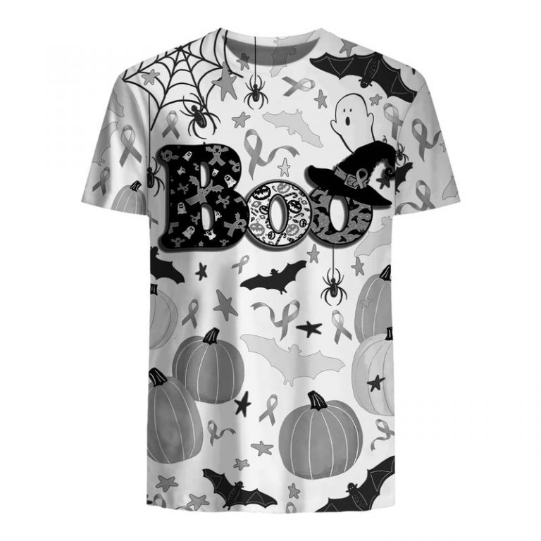 Boo Pumpkin Halloween Lung Cancer Awareness 3d shirt, hoodie 3 Boo Pumpkin Halloween Lung Cancer Awareness 3d shirt hoodie 3