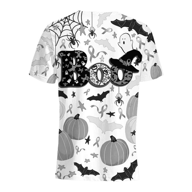 Boo Pumpkin Halloween Lung Cancer Awareness 3d shirt, hoodie 3 Boo Pumpkin Halloween Lung Cancer Awareness 3d shirt hoodie 4