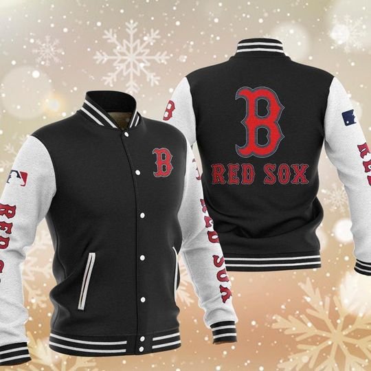 Boston Red Sox Varsity Baseball Jacket 6 Boston Red Sox Varsity Baseball Jacket