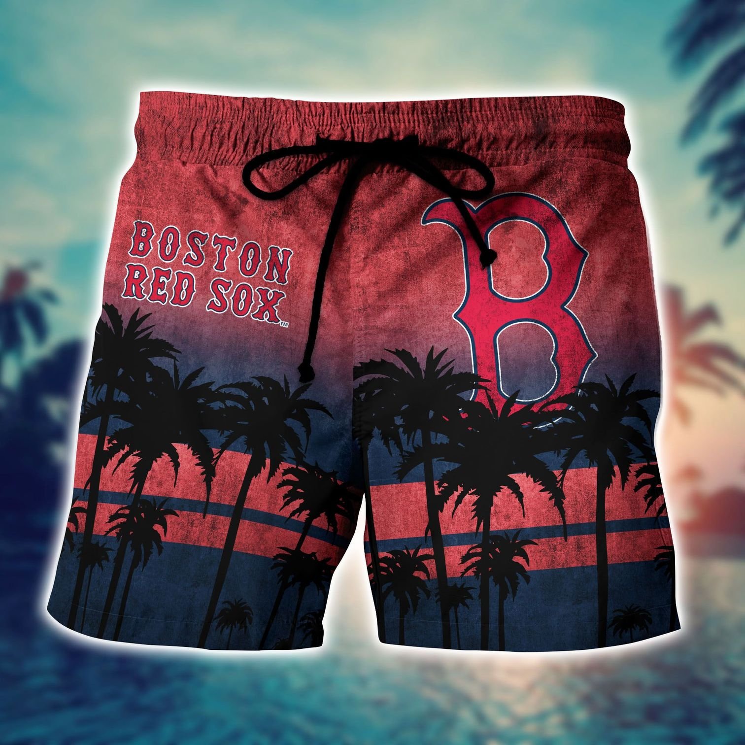 Boston Red Sox tropical hawaiian shirt 2 Boston Red Sox tropical hawaiian shirt 1