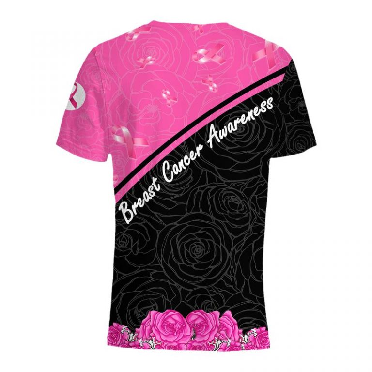 Breast Cancer Awareness sugar skull fairy flowers 3d shirt, hoodie 4 Breast Cancer Awareness sugar skull fairy flowers 3d shirt hoodie 4