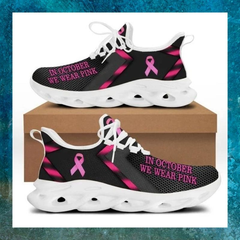 Breast cancer awareness in october we wear pink max soul clunky sneaker shoes 3 Breast cancer awareness in october we wear pink max soul clunky sneaker shoes 3