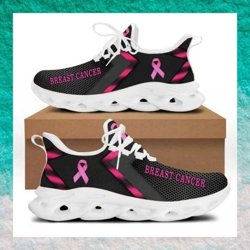 Breast cancer awareness max soul clunky sneaker shoes 3 Breast cancer awareness max soul clunky sneaker shoes 3